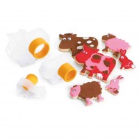 Cuisipro Snap Fit Farm Animals