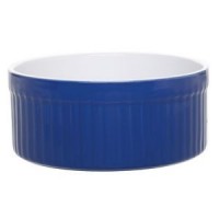 Emile Henry Souffle Dish - 7" Blue