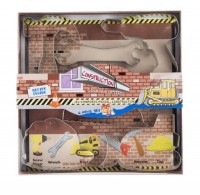 Fox Run Construction Cookie Cutter Set
