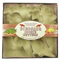 Fox Run Dinosaur Cookie Cutter Set