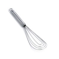 Norpro Krona 9-inch Stainless Steel Flat Whisk